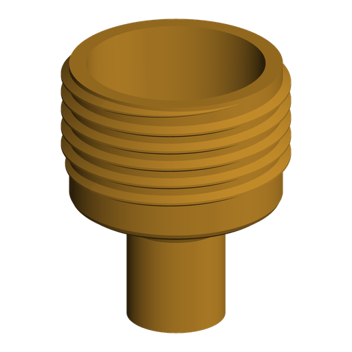 1/4" NPT Male to 3/4" Garden Hose Male Adapter