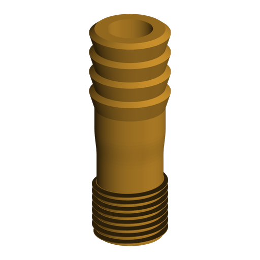 1/8" NPT Male to 10 mm Hose Barb Adapter