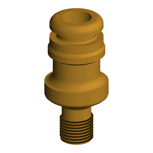 1/8" NPT Male to Gardena Quick-Connect Adapter