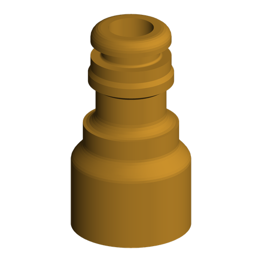 3/4" NPT Male to Gardena Quick-Connect Adapter