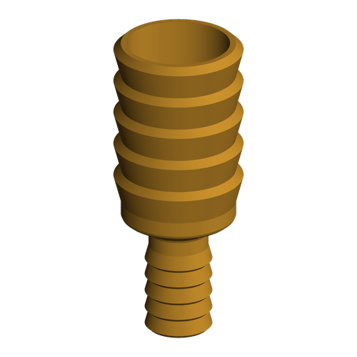 13 mm to 25 mm Hose Barb Reducer