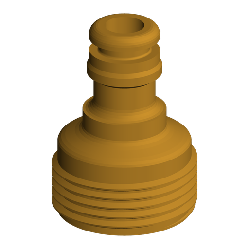 G1 BSPP Male to Gardena Quick-Connect Adapter