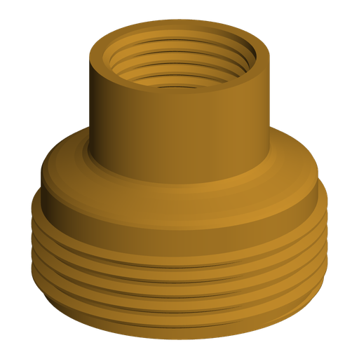 G1-1/4 BSPP Male to 1/2" NPT Female Adapter