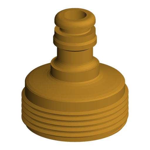 G1-1/4 BSPP Male to Gardena Quick-Connect Adapter