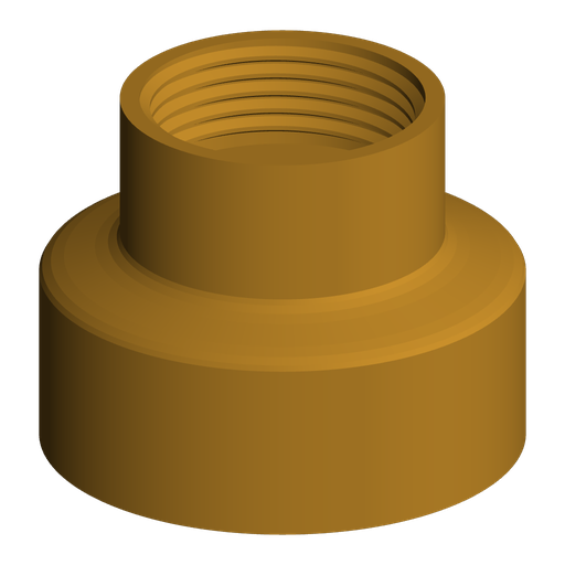 G1-1/4 BSPP Female to 3/4" NPT Female Adapter