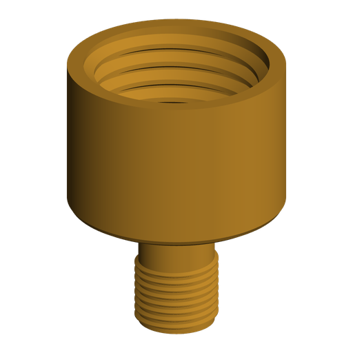 G1/8 BSPP Male to 1/2" Garden Hose Female Adapter